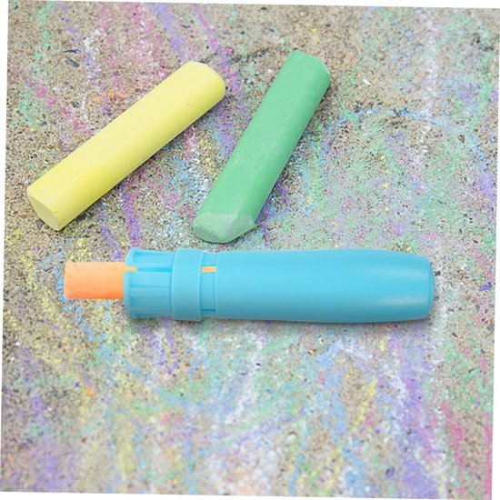 Krijthouder - Krijtklem Verlengclip - Lesgeven Schrijven - Automatische Krijtklem - 12.5 cm - Gemengde Kleuren — afbeelding 3