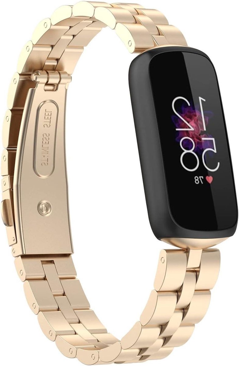 Armbanden - Metalen band - Smartwatch dragen - Roestvrij staal - 30 g - Zilverkleurig