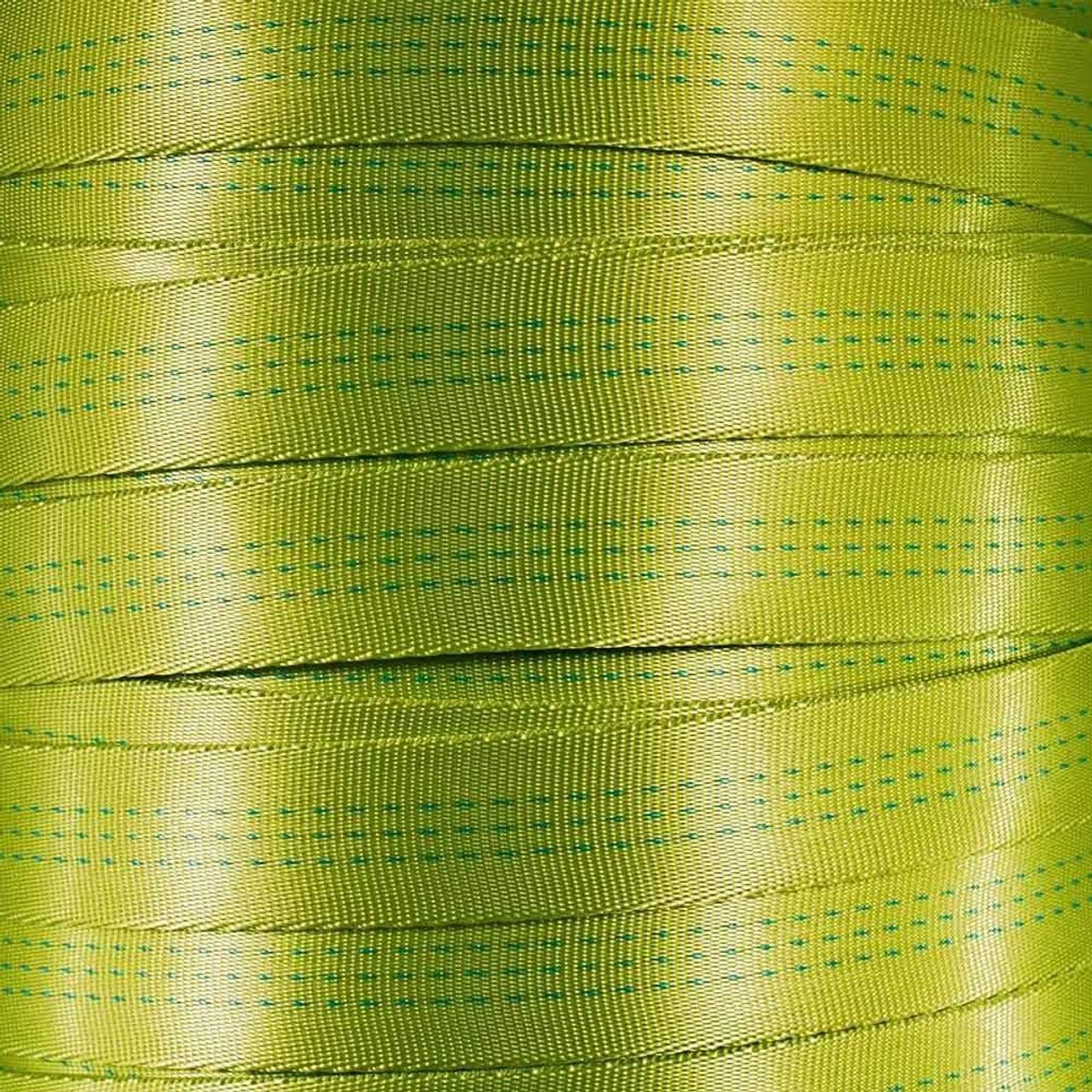 Nylon Band Materiaal - Tubular Webbing - Universeel Gebruik - Hoge Breeksterkte - 100 Yards - Lime
