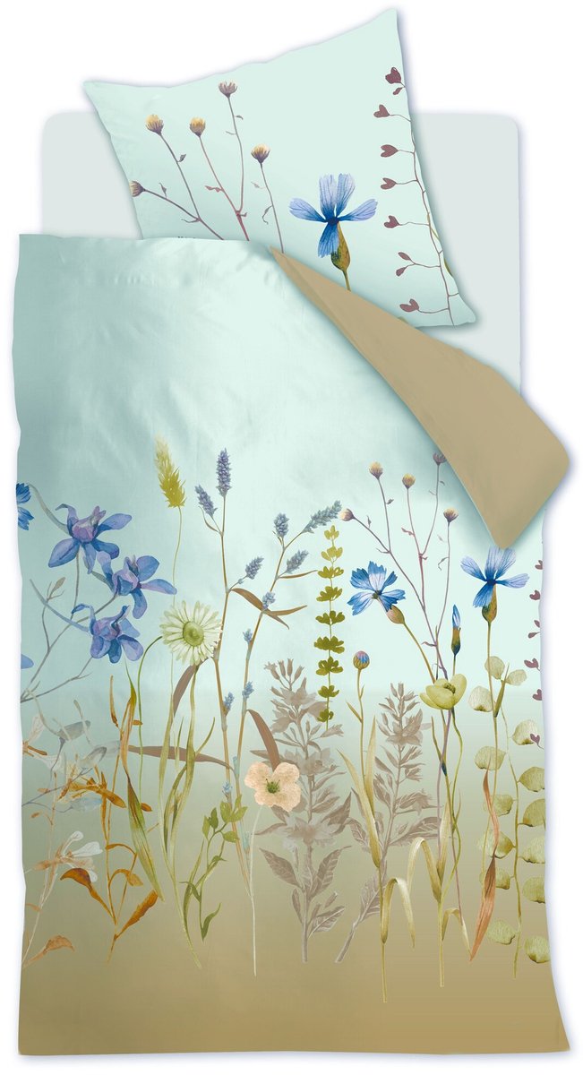 Beddinghouse Sofia dekbedovertrek - Lits-Jumeaux - 240 x 200/220 cm - Naturel van Merkloos — afbeelding 5