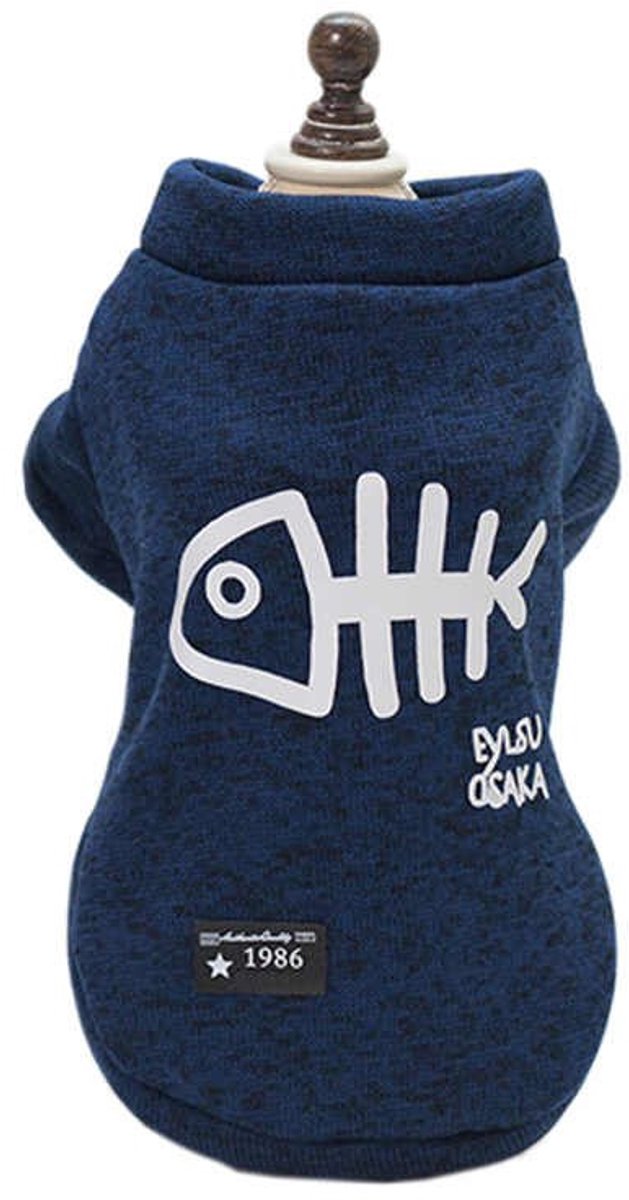 Hondensweater visgraat - Grijs, 2XL