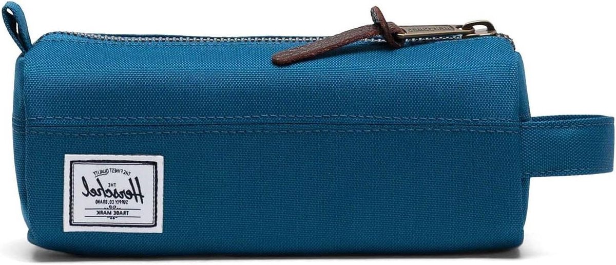 Etui - Pouch Pennenhouder - Spullen Opbergen - Hoge Kwaliteit Afwerking - 20 x 7 x 6 cm - Blauw