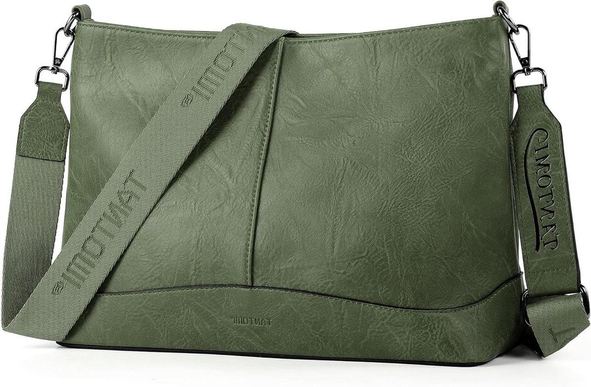 Schoudertas Dames - Handtas Crossbody - Dagelijks Gebruik - Veganistisch Leer - 34 x 24 x 12 cm - Niet gespecificeerd