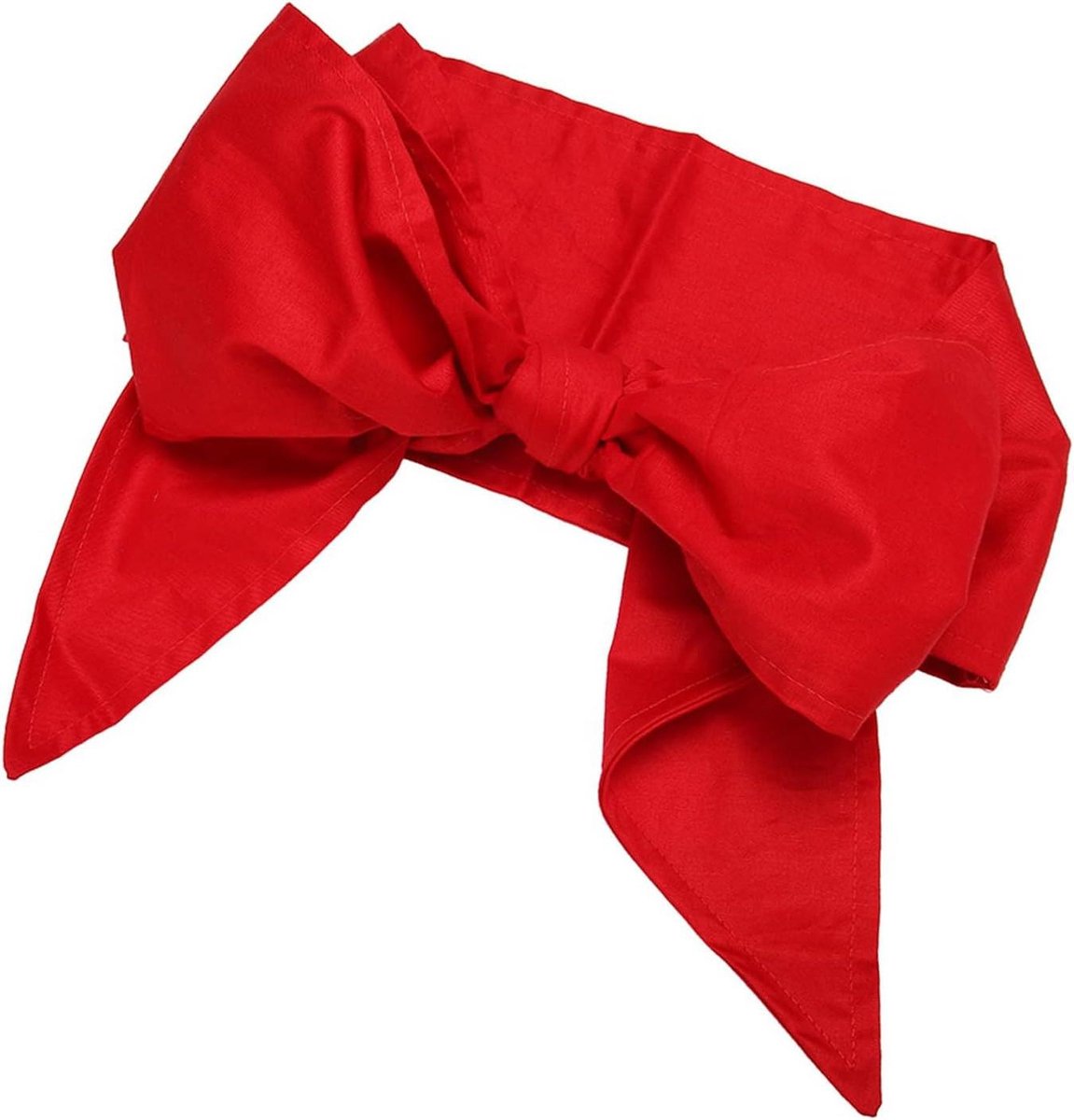 Baby Inbakerdoek - Wikkeldoek baby - Fotoshoot baby - Licht geruit ontwerp - 184 x 14 cm - Rood