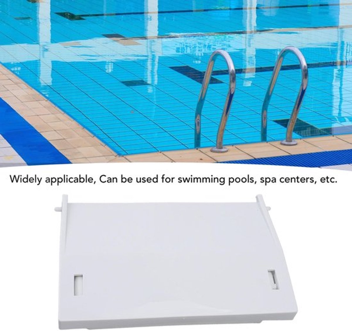 Skimmer Vervangende Stuwdeurflap - Duurzaam Plastic - Perfecte Pasvorm 210x140mm - Gemakkelijk te Installeren - Onderhoudsaccessoire voor 1091LX - Zwembadaccessoire