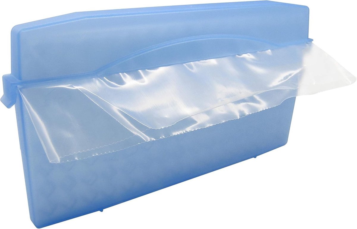 IJsblokjesmachine voor crushed ice - Blauw - 27 x 13,5 x 2,5 cm - Kunststof ijsblokjesmaker - Voor thuisgebruik