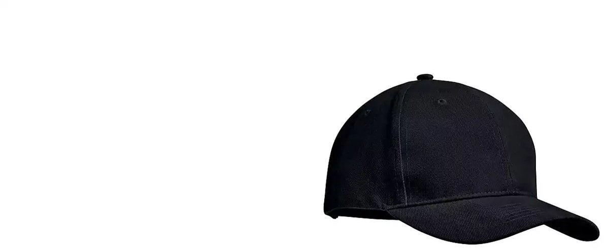 SOL'S Six Panel Cap Tekapo LC04343 - Black - One size