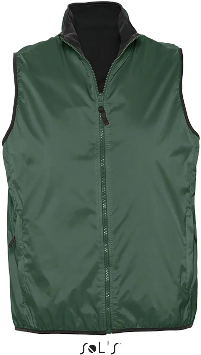 SOL'S Unisex Reversible Bodywarmer Winner L867 - Forest Green - S