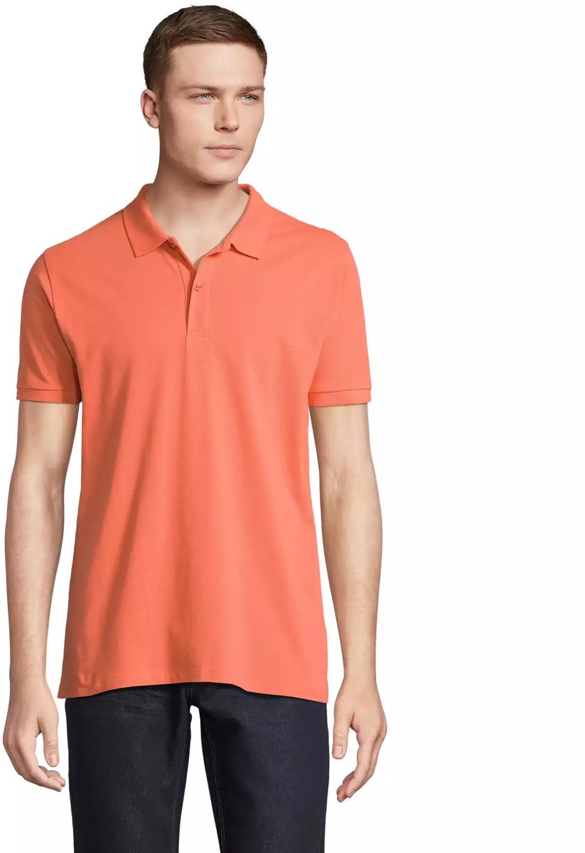 SOL'S Men´s Planet Polo Shirt L03566 - Pop Orange - S