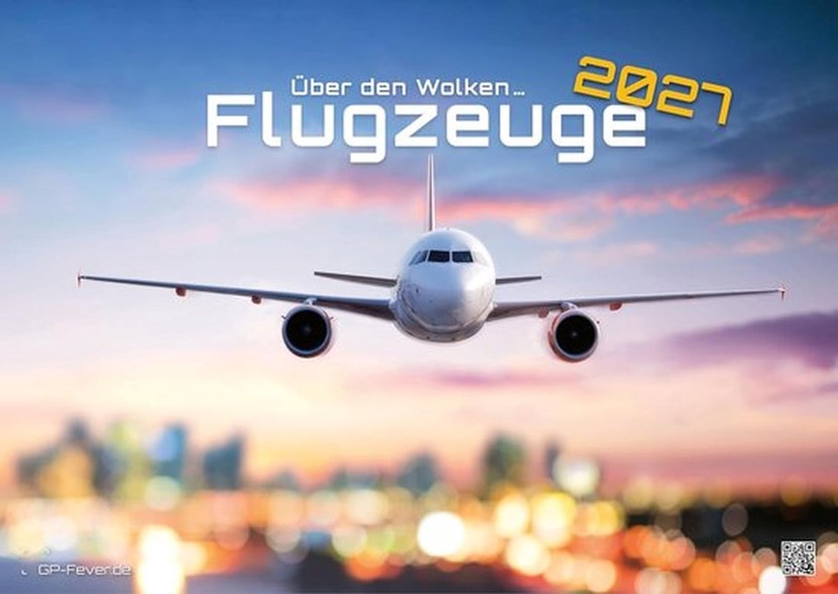 SnelShoppen - Planes Wandkalender 2027 - DIN A3 - Vliegtuigen Kalender - Mooie Luchtvaart Motieven - Perfect voor Thuis of op Kantoor