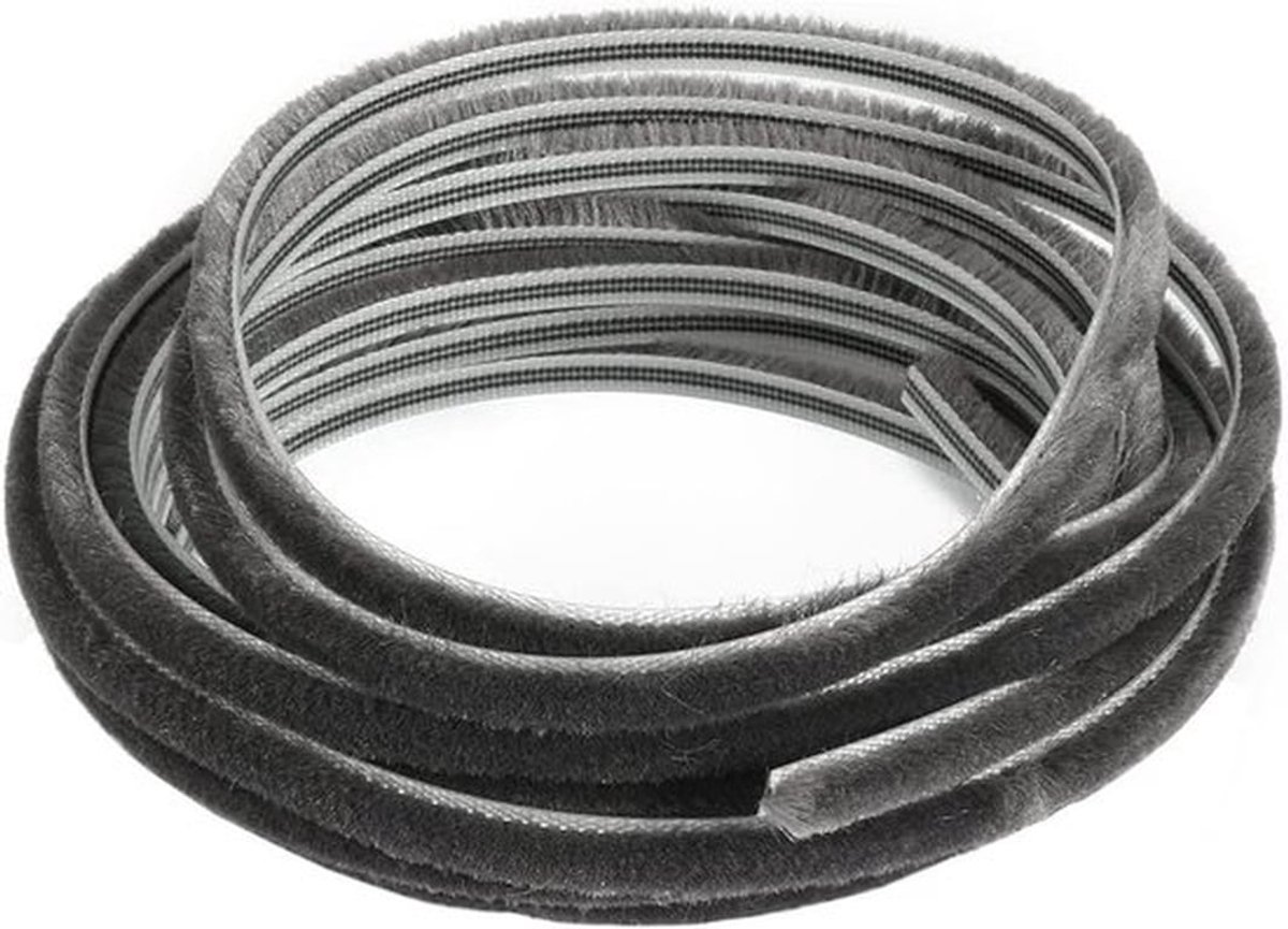 Weerstrippen Zelfklevend 0,2 cm (B) x 20ft (L) - Afdichtstrip Deur - Afdichtstrip Raam - Isolatietape - Energie Besparen - Tocht Blokkeren