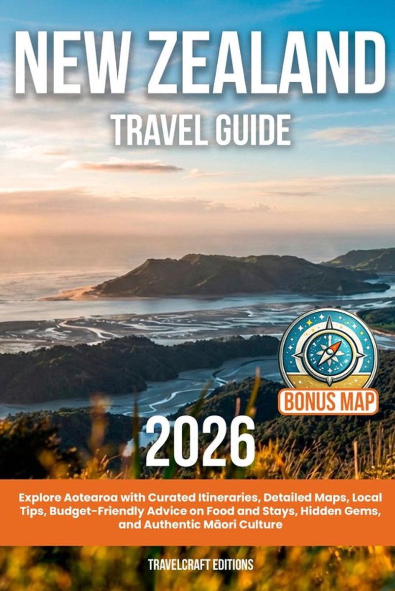 SnelShoppen - New Zealand Travel Guide: Ontdek Aotearoa met Uitgebreide Routebeschrijvingen, Gedetailleerde Kaarten, Lokale Tips, Budgetvriendelijke E
