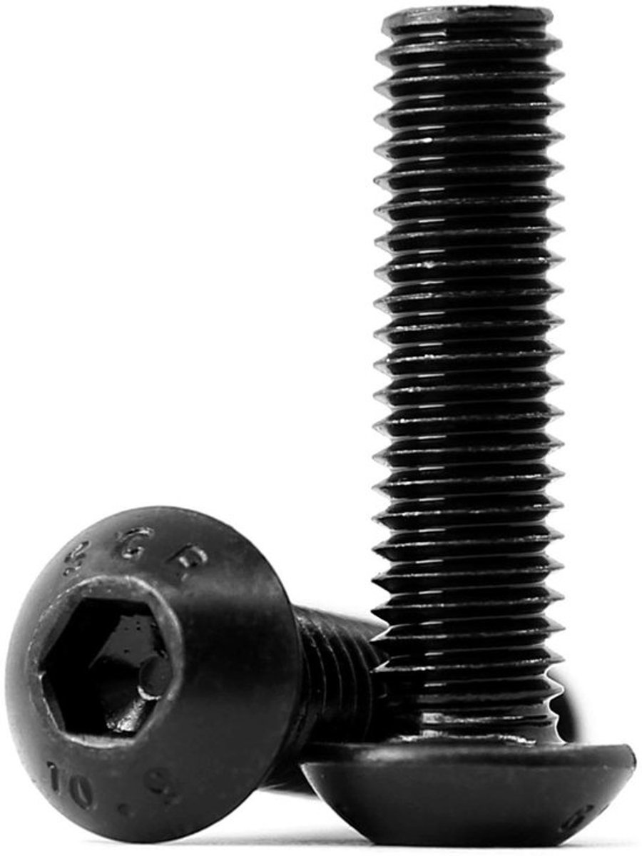 Lenskop Schroeven 80 Stuks - M5x16mm - Binnenzeskant - Koolstofstaal 10,9 - Corrosiebestendig - Robuust en Duurzaam