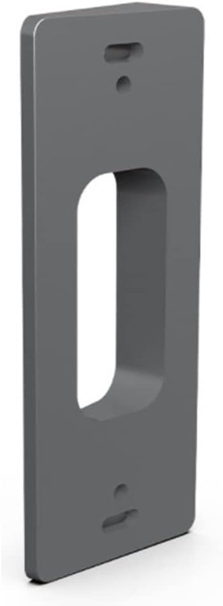 Verstelbare Hoekbeugel - Montagebeugel Deurbel - Verbeter Bewegingsdetectie - 15 Graden Hoekinstelling - 14 x 7 x 4 cm - Grijs
