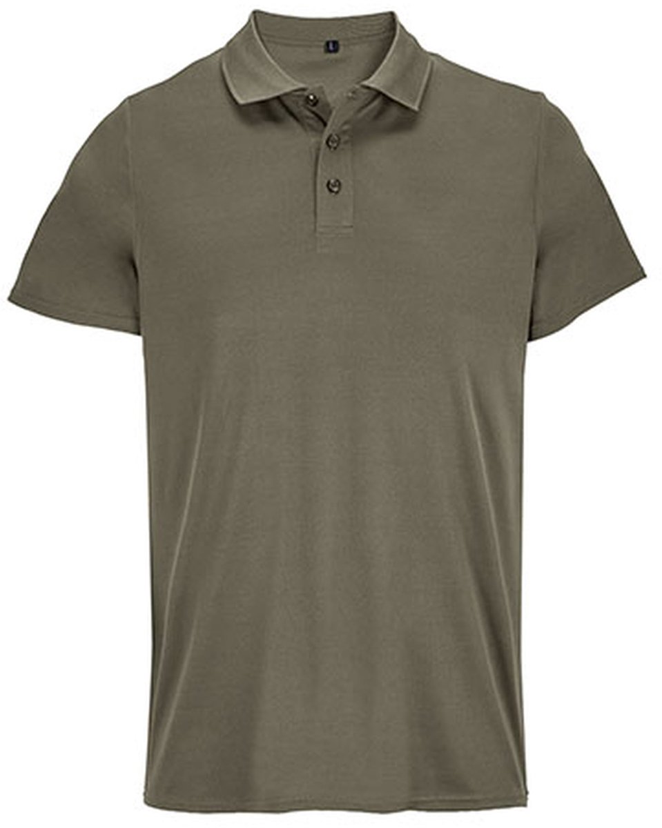 SOL'S Unisex Pitcher Sports Polo Shirt L04442 - Army - XXL