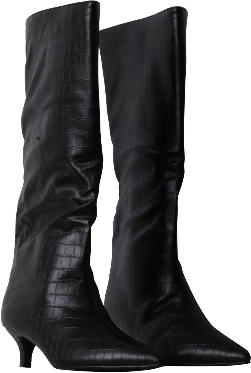 Bottes à Talon Zip