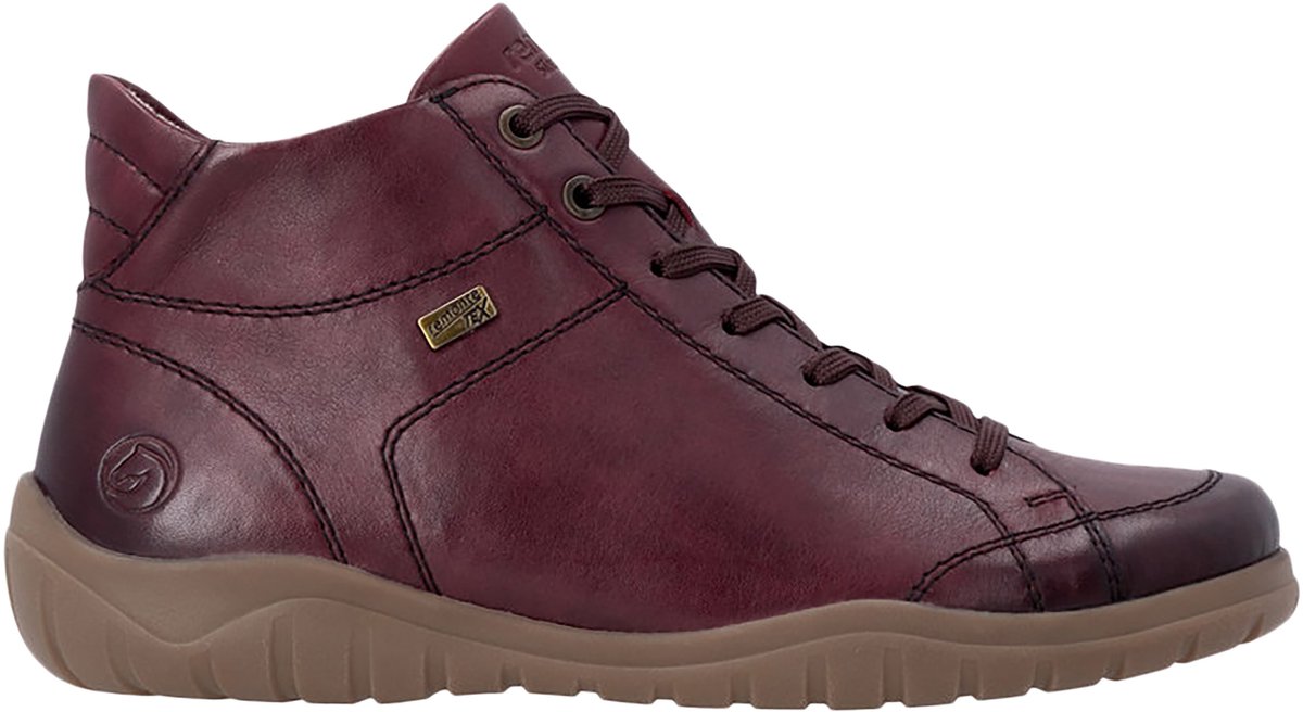 Hoge leren sneakers