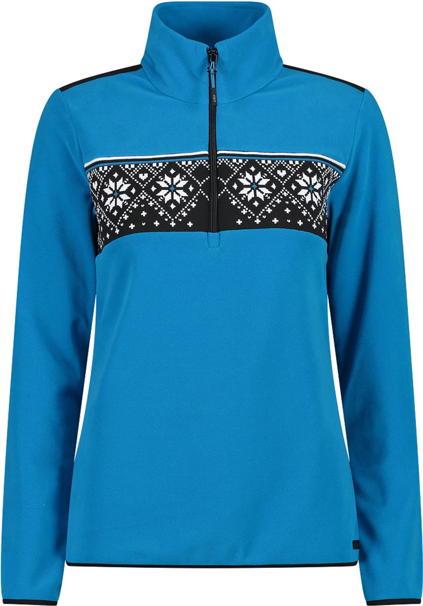 Damesfleece 1/2 rits CMP Blauw