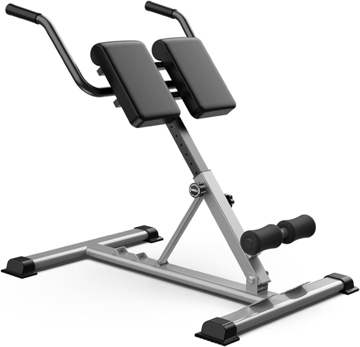 Halterbank - Fitnessbank - Thuis trainen - Opklapbaar ontwerp - 150 kg draagvermogen - Zwart