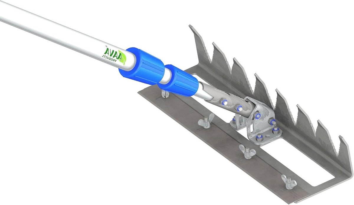 Rietknipper Telescoop - Waterplantenmaaier - Onderhoud oevers - Aluminium snijkop - 400 mm - Aluminium