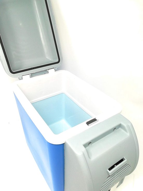 Draagbare mini-koelkast - Reiskoelkast camper - Dranken koelen - Warm en koud functie - 75 liter - Grijs — afbeelding 4