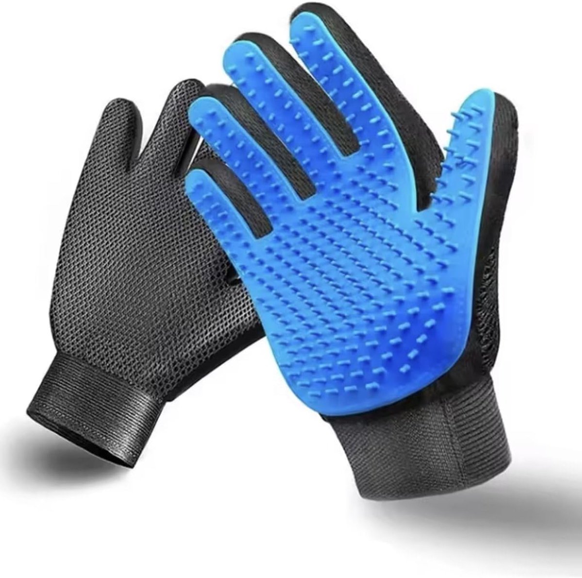 handschoen - Vacht handschoen - 1 paar - handschoen - Hondenhaar kammen - Vacht kammen - Handborstel - Katten en honden - siliconen - CHPN
