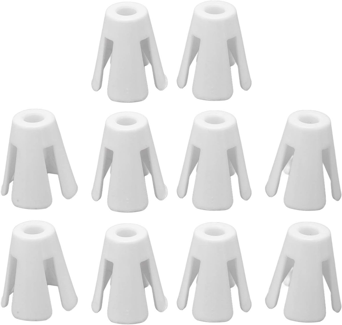 10 Stks Plastic Spoel Klauwen Kegel Draad Houder voor Industriële Naaimachine Draad Spool Kegel Houders: