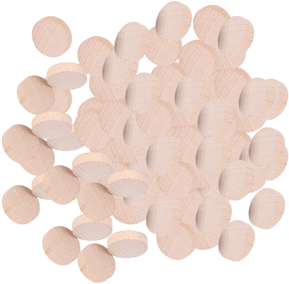300 Stuks Onvoltooide Beuken Hout Plakjes DIY Ambachten Ronde Houten Schijven 2cm