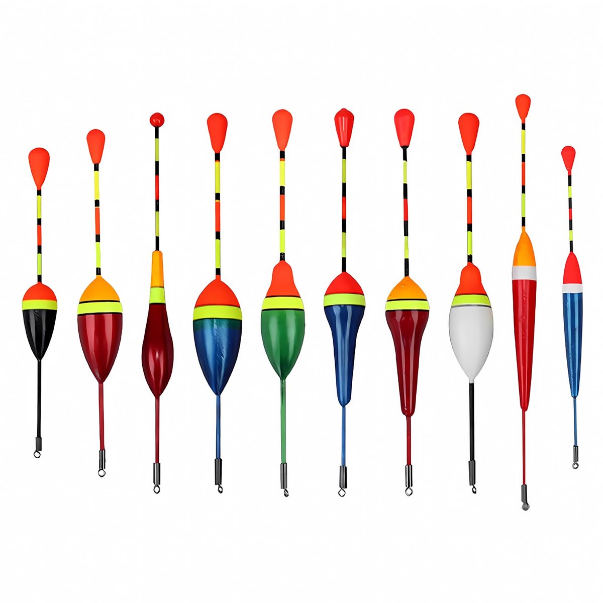Dobbers, forellen dobbers, vissen dobbers, dobbers vissen, set vissen dobbers, set vissen dobbers, vissen dobbers, vissen dobbers, voor verschillende grootte vissoorten (10