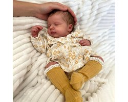 Levensechte Babypop - Reborn pop - Kinderen Spelen - Volledig Siliconen Lichaam - 50 cm - Niet gespecificeerd