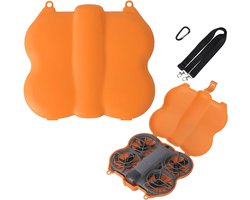 Tas voor DJI Flip drone, kunststof harde koffer, drone-beschermhoes, compacte opbergtas, accessoires voor DJI Flip, anti-botsing en krasbestendig, tas voor DJI Flip (oranje)