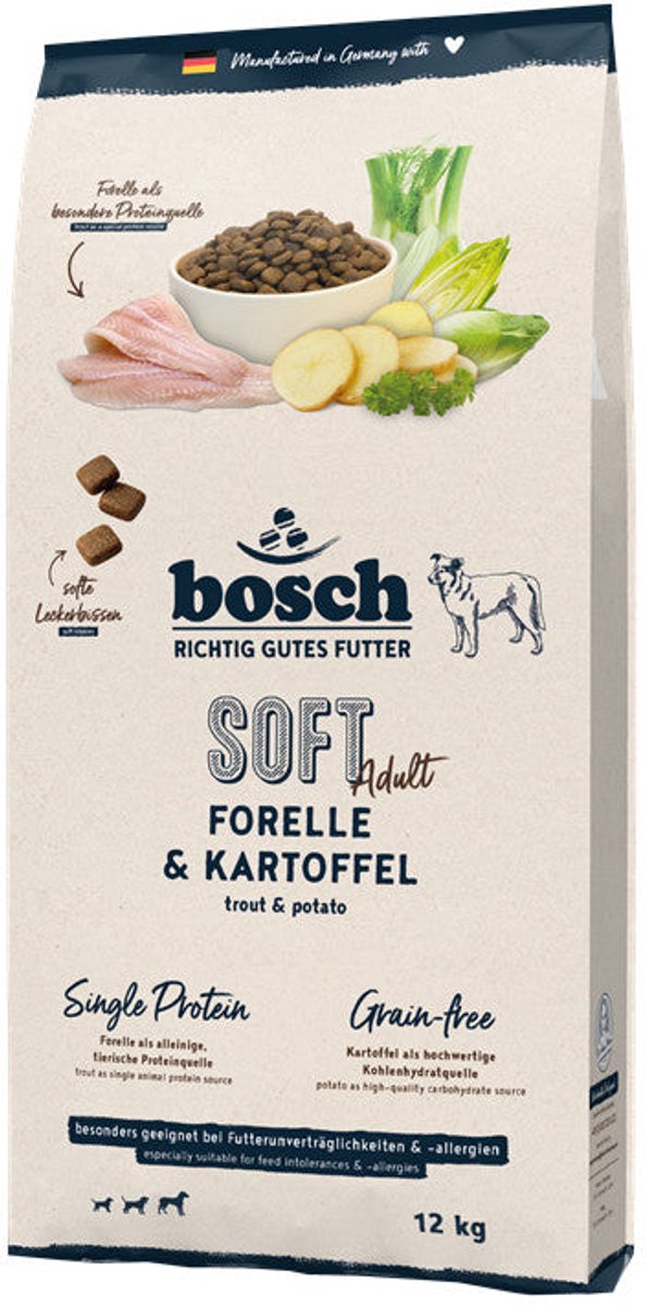 Bosch Bosch HPC Soft Adult Forelle & Kartoffel | 12kg