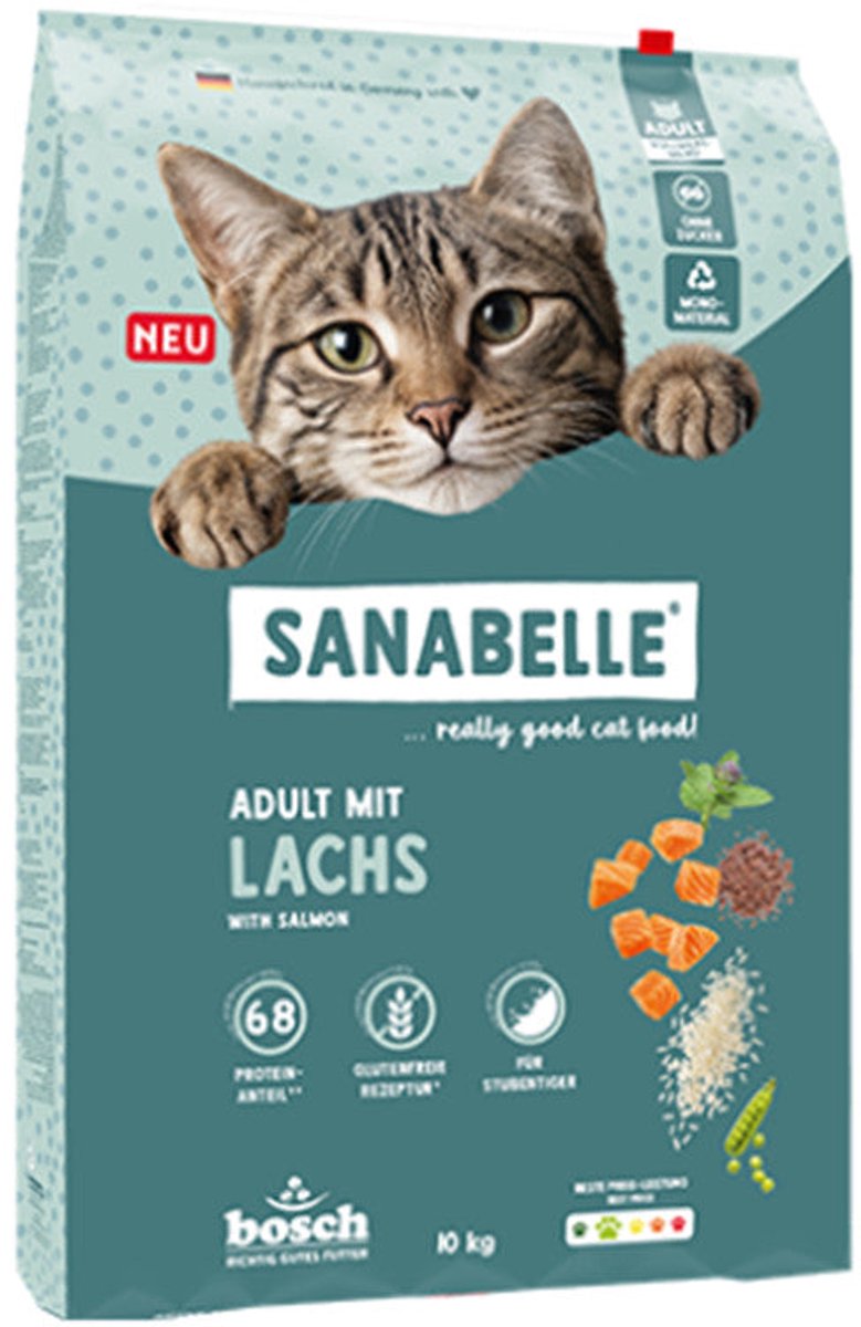 Sanabelle Classic Lachs Trockenfutter | 10kg