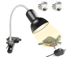 Schildpadwarmtelamp, Aquarium Warmtelamp, 360° Draaibaar Voor Reptielen