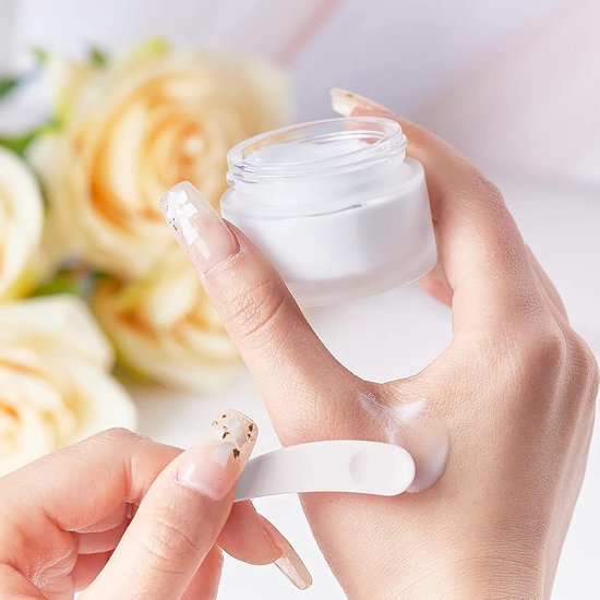 Spatels, crèmespatel, lepel, cosmetica-masker, scoop, voor gezichtsmasker — afbeelding 3