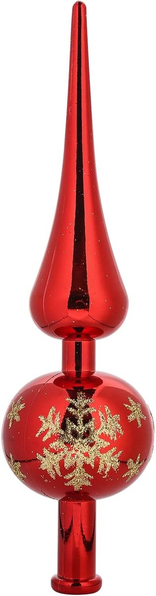 ster rood, kerstboompiek voor Kerstmis, boomversiering