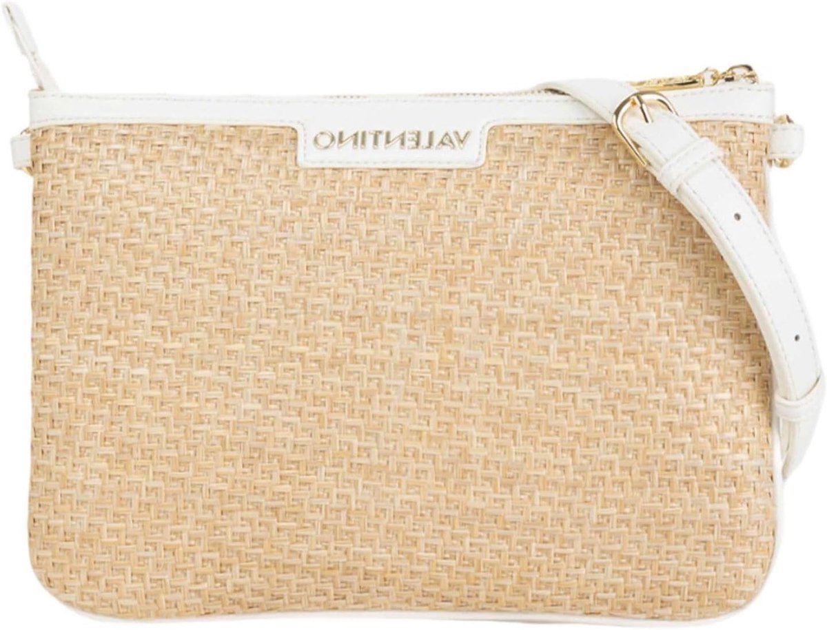 Demetra Handtas - Schoudertas Dames - Dagelijks Gebruik - Natuurlijk/Zwart Design - 30 x 21 cm - Natuurlijk/Zwart