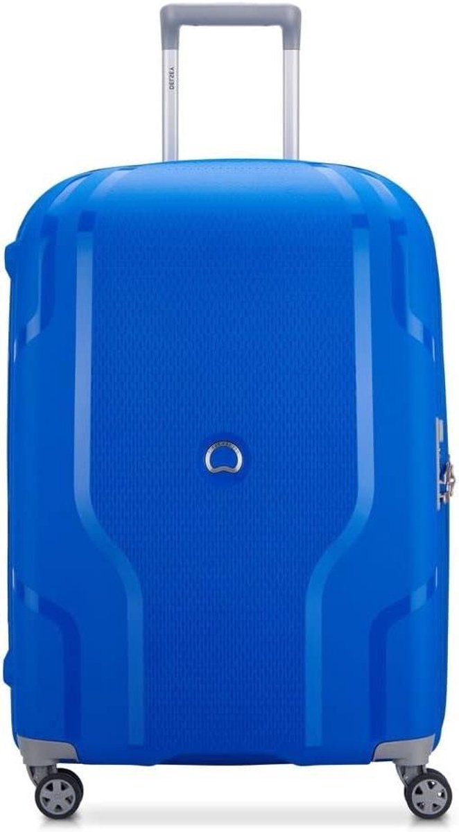 Grote Koffer - Reiskoffer - Veilig Reizen - Waterdichte Rits - 70 cm - Blauw