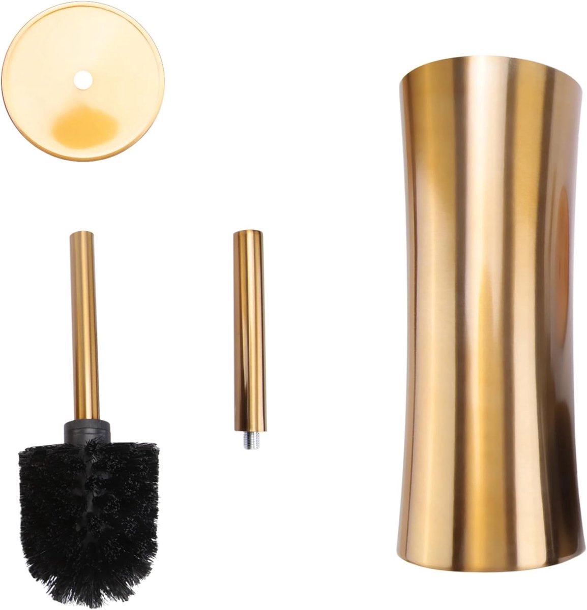 Gouden Lange Toiletborstel Creatieve Badkamer Schoonmaakborstel Toiletreinigingsset Badkamer Schoonmaakgereedschap Accessoires