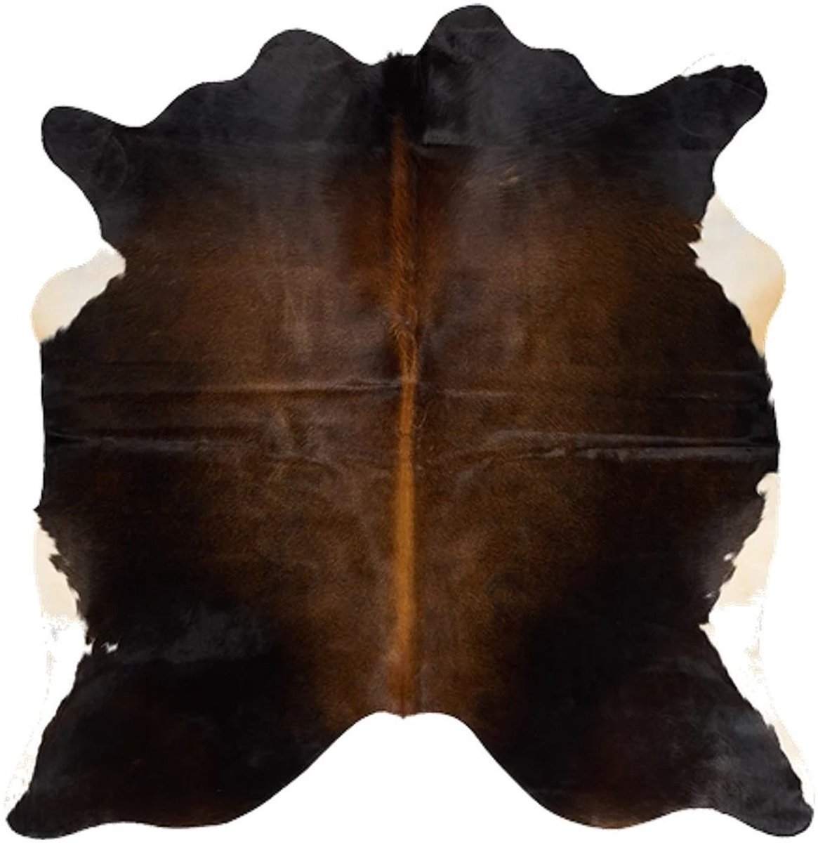 Koeienhuid Vloerkleed XXL (Extra Groot) - Zwart-wit - 220 x 213 cm - Koeienkleed / Koeienvel / Dierenvel / Dierenhuid / Koehuid Tapijt