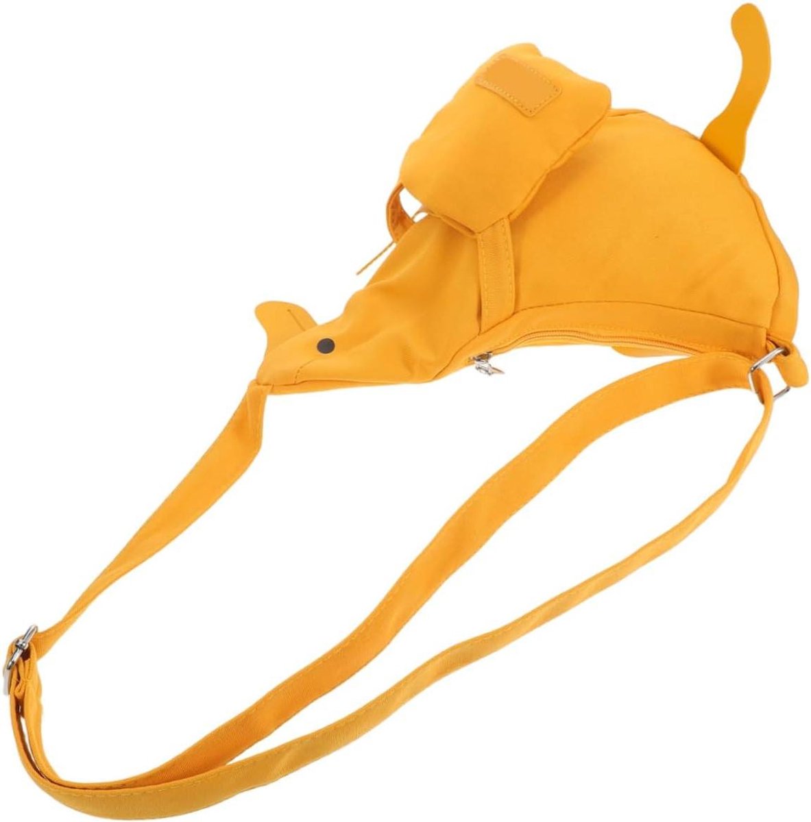 Schoudertas Dames - Crossbody Tas - Dagelijks Gebruik - Opvallend Eenden Design - 31.5 x 21 x 4 cm - Geel