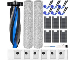 T90 PRO Omni-accessoires voor ECOVACS DEEBOT T90 PRO Omni/T90 Omni/X12 PRO Omni robotstofzuiger, set met 21 reserveonderdelen voor ECOVACS T90 PRO Omni: hoofdborstel, 2 dweilrollen, 6