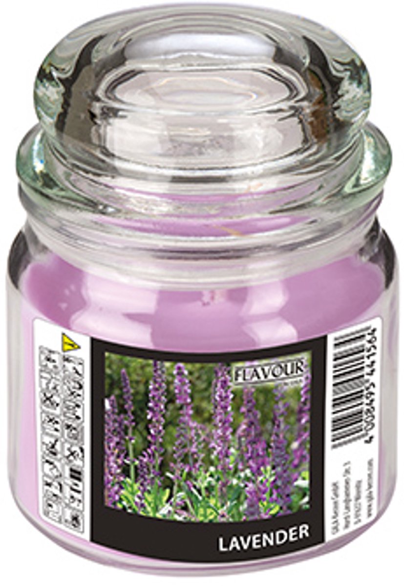4x GALA Snoeppot met waxvulling MAXI Ø 90 mm · 120 mm violet - Lavendel