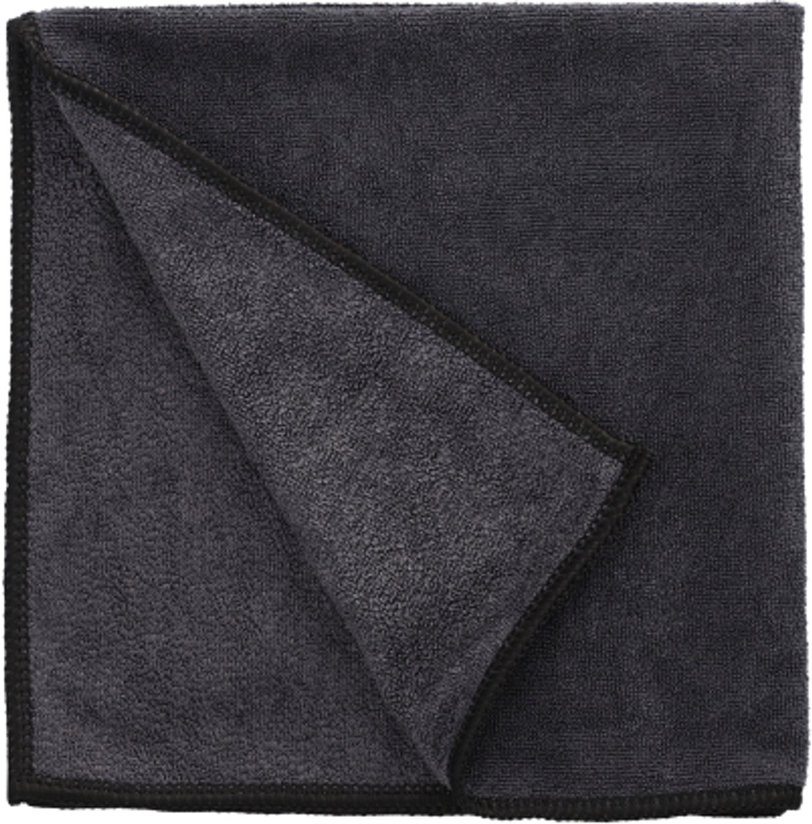 20x 10 Microvezeldoek 40 cm x 40 cm zwart