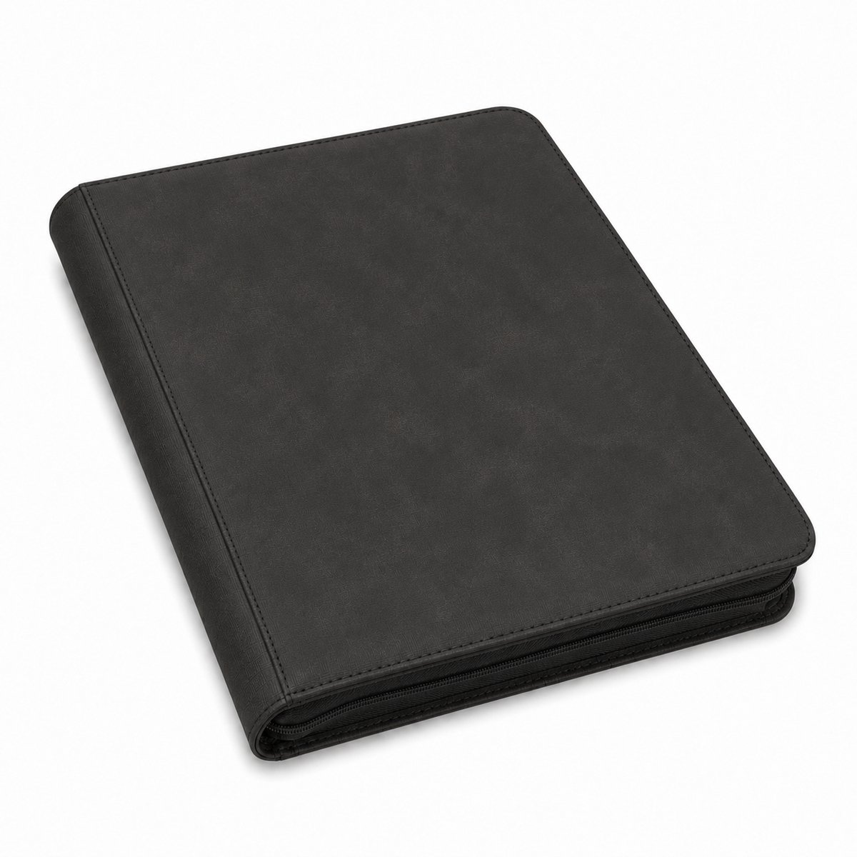 Toploader Binder – 252 Speelkaarten – Verzamelmap voor 3 x 4 inch Toploaders – Kaartenmap – 9 Pocket – Zwart Marmer