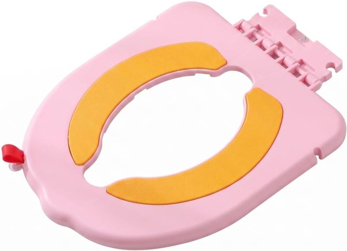 Kindertoiletbril - Toiletverkleiner Opvouwbaar - Zindelijkheidstraining - Past op de meeste toiletten - 33 x 28 x 2 cm - Stijl-1