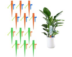 Automatisch irrigatiesysteem voor binnen- en buitenplanten, 12-delige set voor potplanten en bloemen