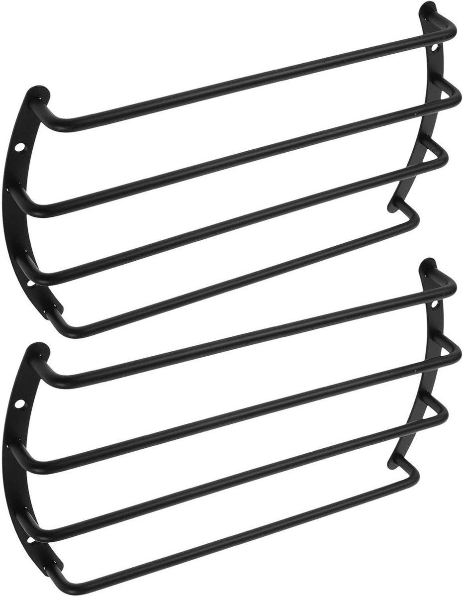 Speaker Beschermrooster - Subwoofer Grill - Audio Bescherming - Stevige Metalen Constructie - 2 Stuks - Zwart