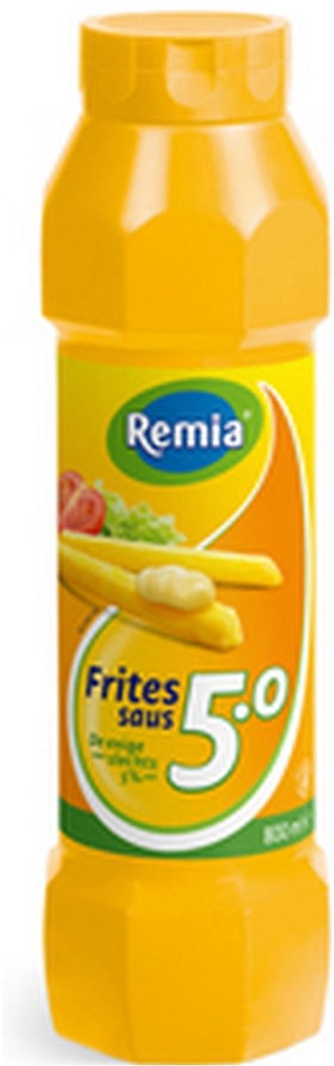 Remia - Fritessaus 5.0 - 800 ml - Omdoos 15x