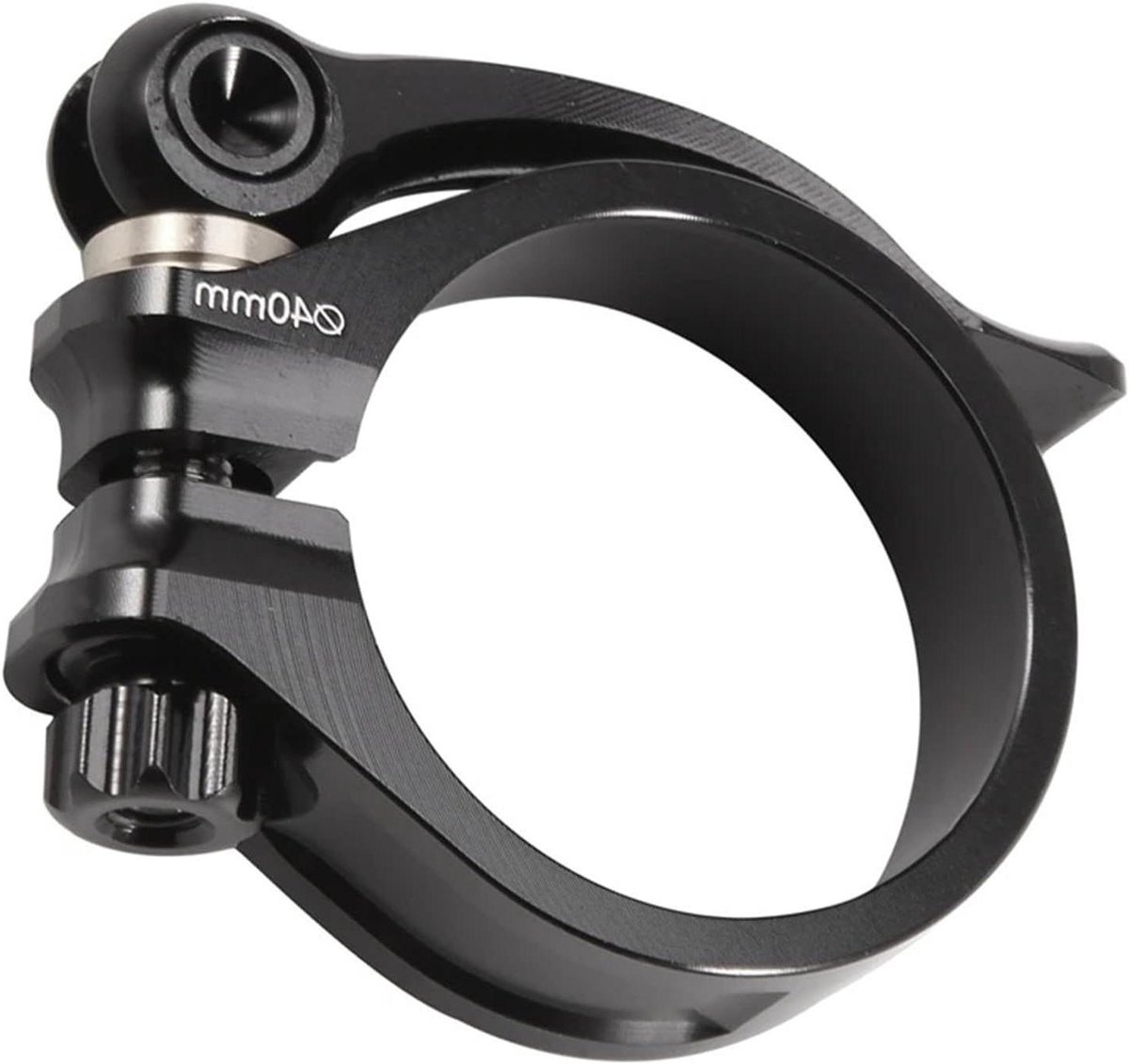 Fietszadel Klem - Zadelbevestiging Onderdeel - Zadelhoogte Aanpassen - Snelle Bevestiging - 40mm - Zwart